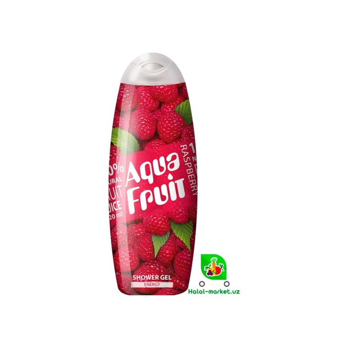 AQVAFRUIT Гель для Душа ENERGY Малина 420мл