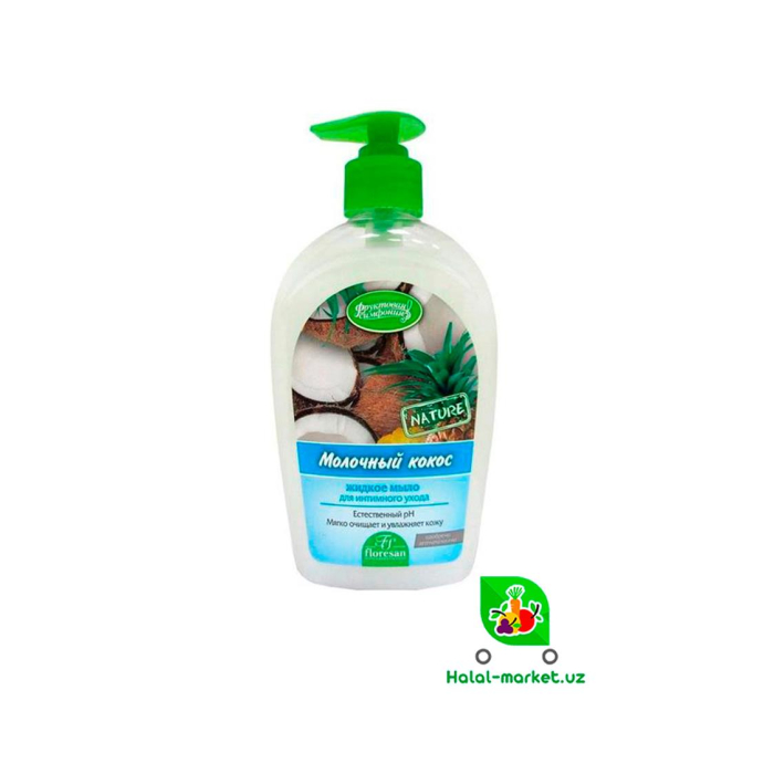 INTIMATE Sutli Kokos 300ml uchun suyuq sabun