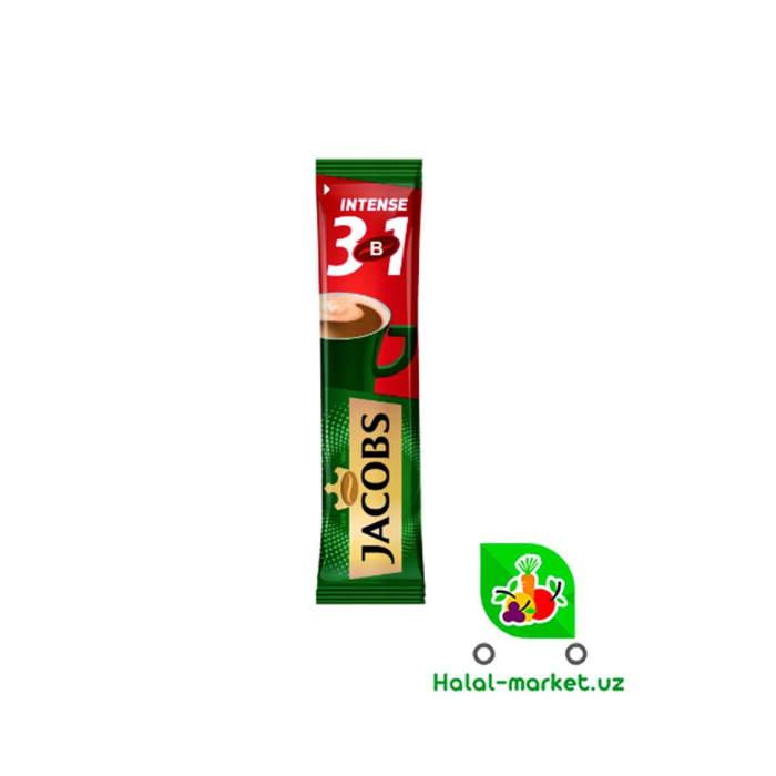 Jacobs INTENSE 3в1 13,5гр qahva