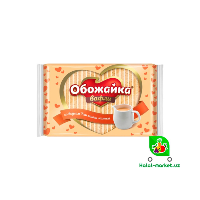 Tayyorlangan Sut ta'mli OBODAYKA vafli 225g
