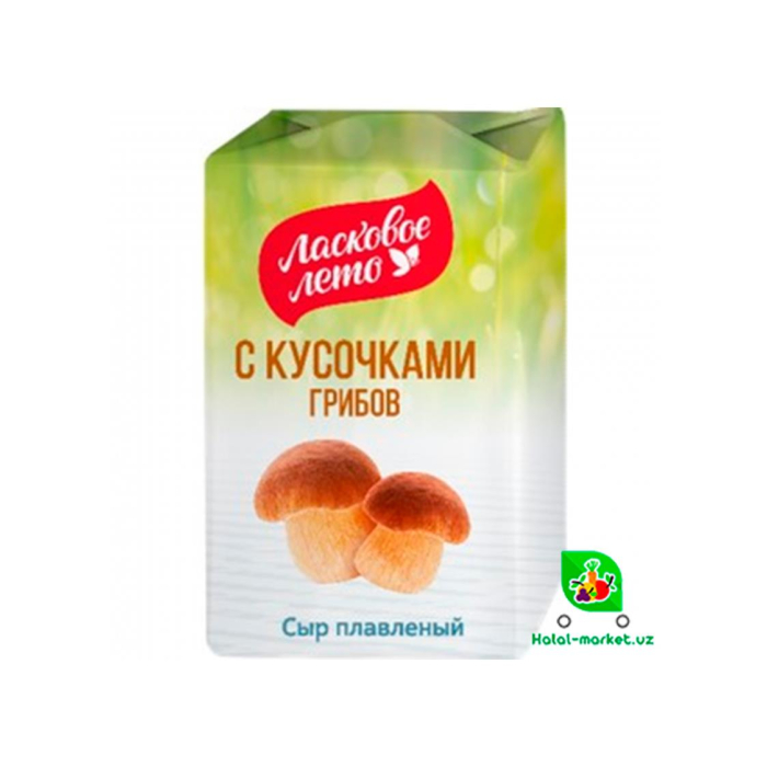 Pishloq Qaynatilgan Yozgi Yoz 80g bilan Qo'ziqorinlar