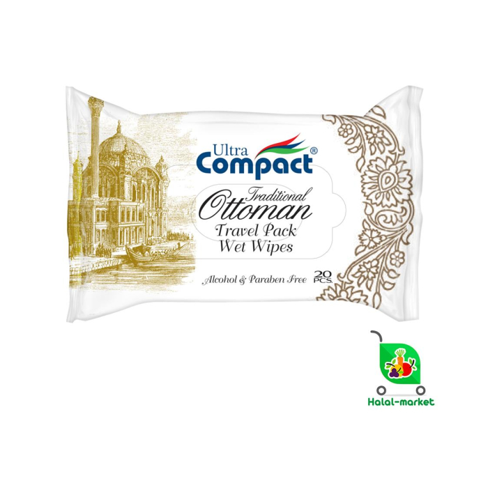 Namlikli salfetkalar COMPACT OTTOMAN 20 dona