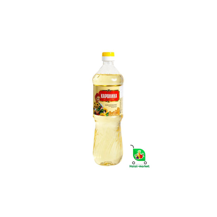 Масло Подсолнечное Каролина 0,8л