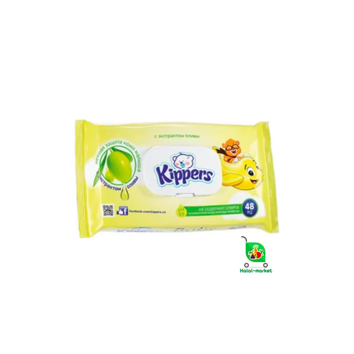 Влажные Салфетки KIPPERS 48шт
