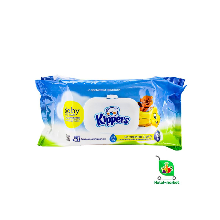 Влажные Салфетки KIPPERS 120шт