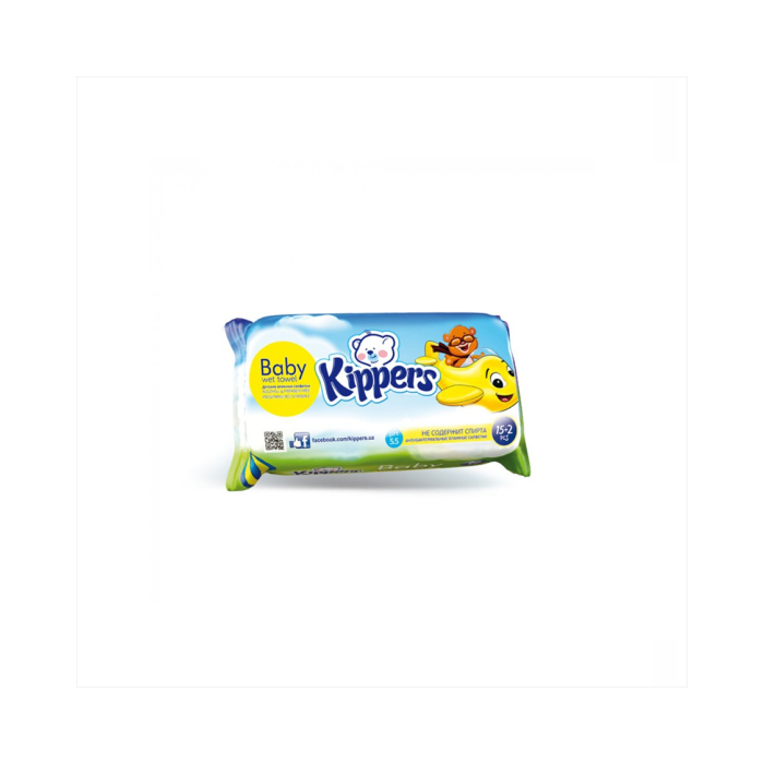 KIPPERS namlik salfetkalar 15 dona