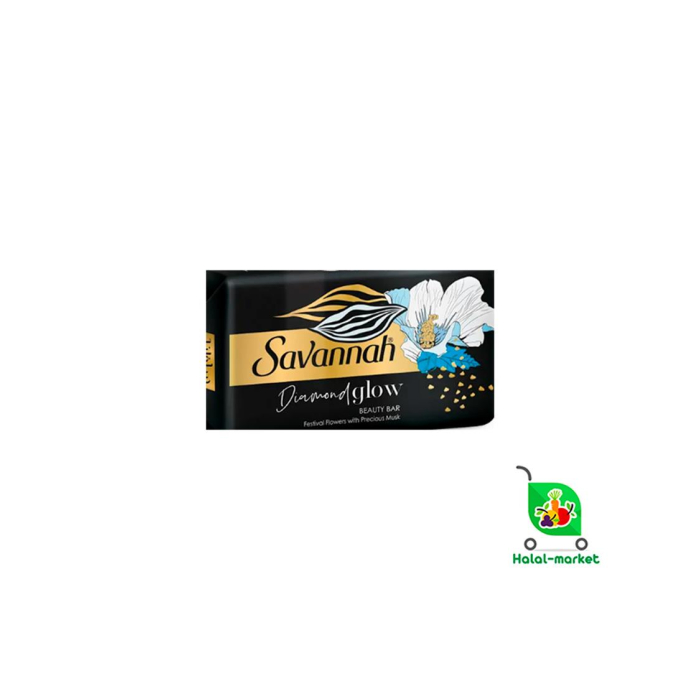 Мыло SAVANNAH Diamond Glow 120гр