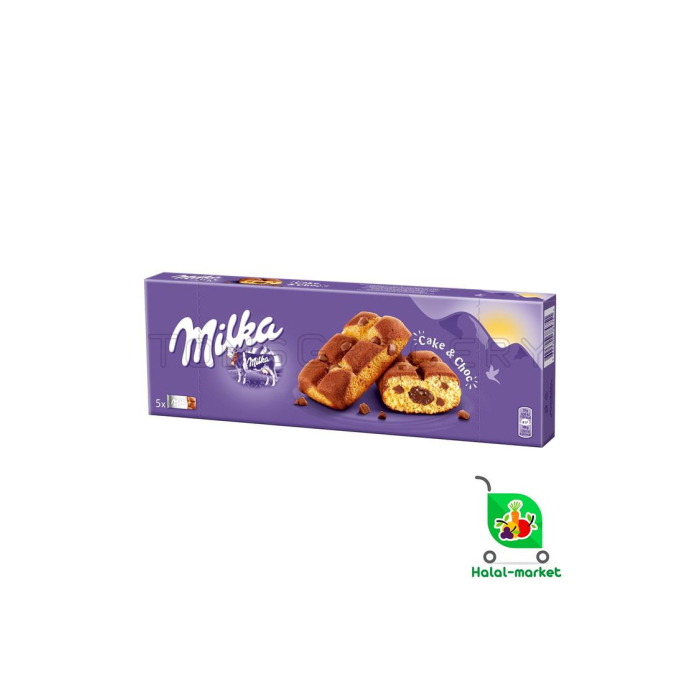Milka Cake & Choc 175гр печенье