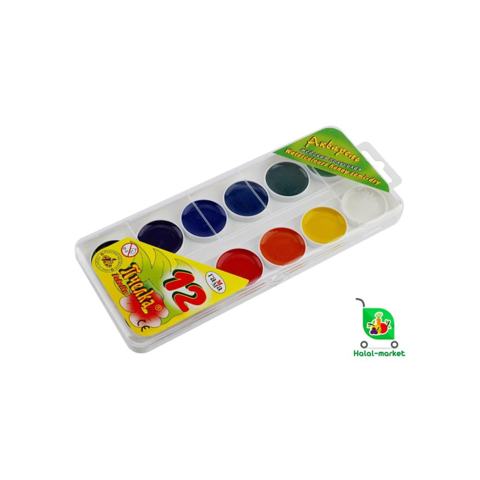 Gamma Pcholka akvarel 12 rang