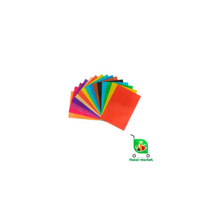 Rangli Qog'oz+Rangli Karton 10ta