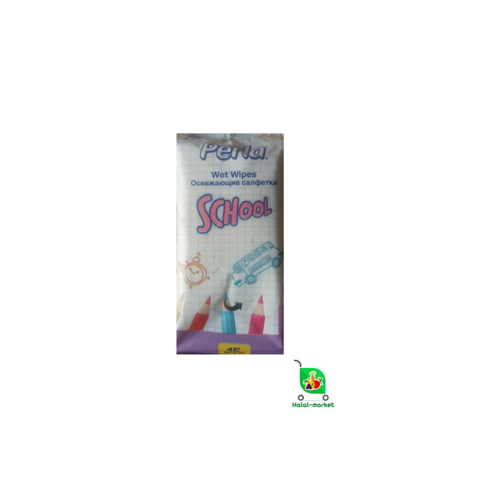 Влажные Салфетки Perla School 15шт
