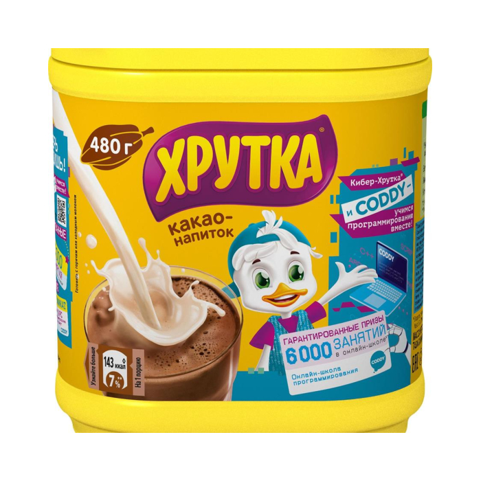 Какао Напиток Хрутка 480гр