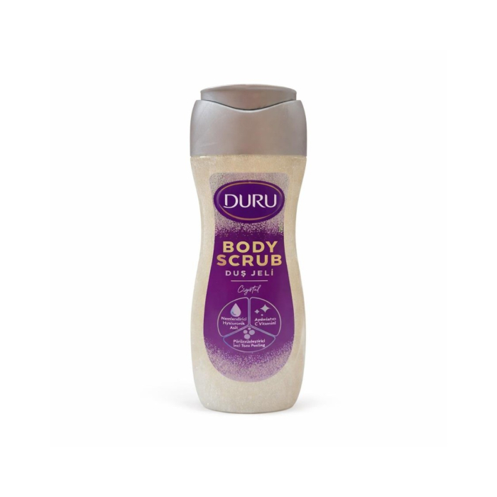 DURU Cristal 450ml uchun dush gel va skrab