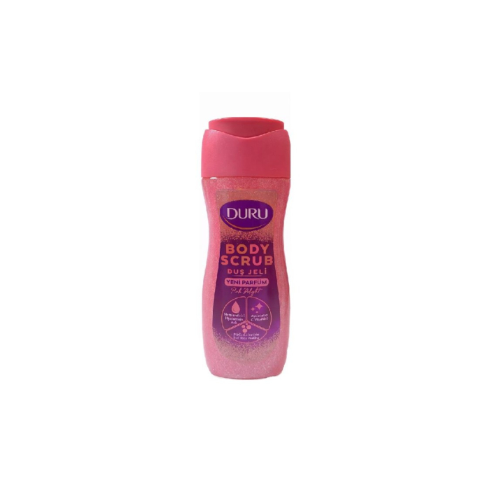 Гель для душа и скраб DURU Pink Delight 450мл
