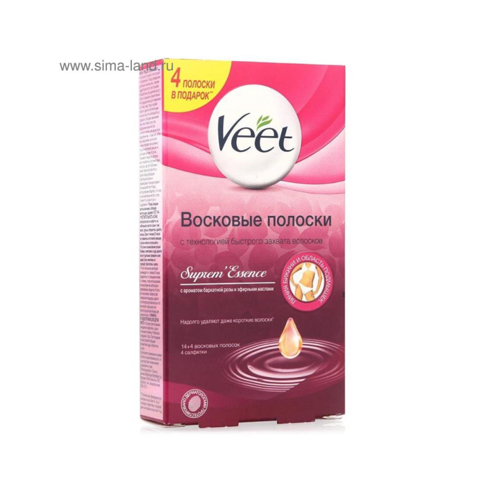 VEET Mumli Lentalar (mato atirguli) 20ta