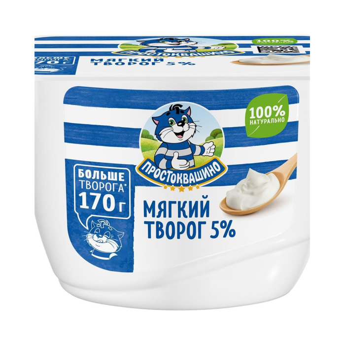 Prostokvashino Qatiq Yumshoq 5% 170gr