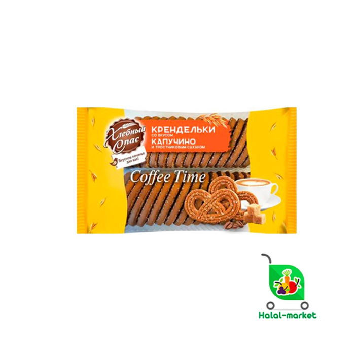 Печенье Хлебный Спас Крендельки Маковые с Сахаром 320гр