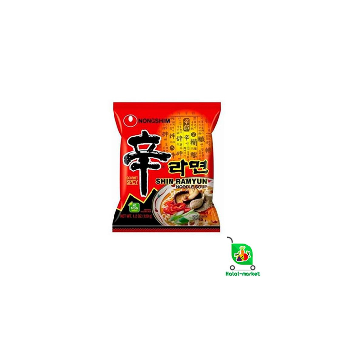 Лапша SHIN NOODLE 120гр