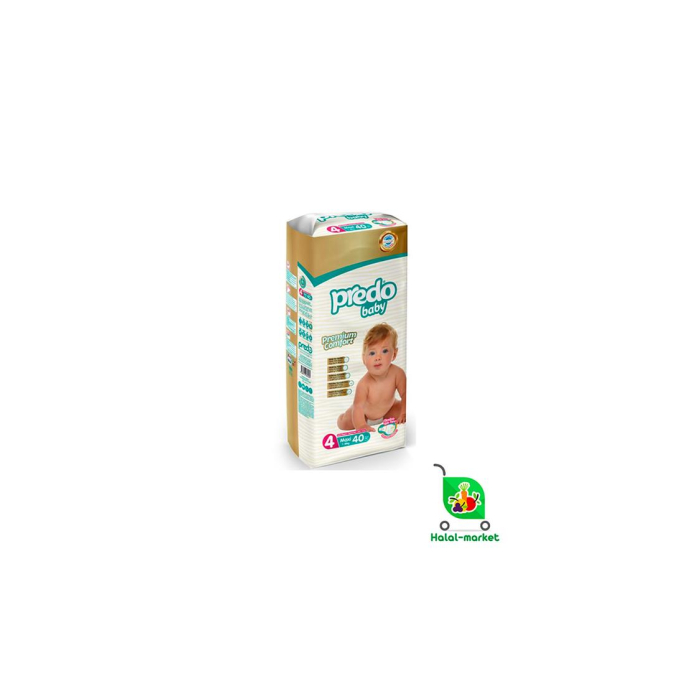 PREDO №4 MAXI 40ta pampers