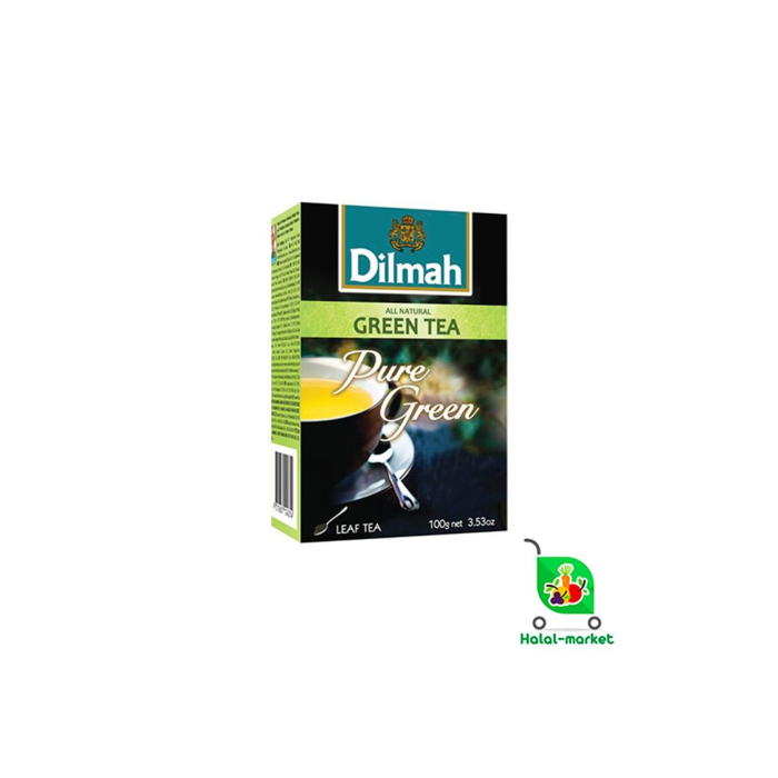 Чай DILMAH Зелёный Крупнолистовой 100гр