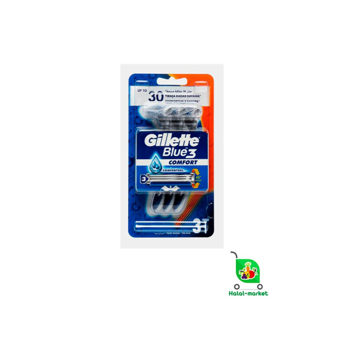Станок GILLETTE BLUE 3 PLUS 3шт