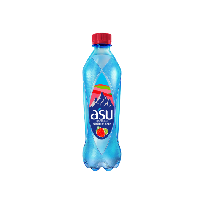 Gazli suv ASU Qulupnay-Kivi 0,5l