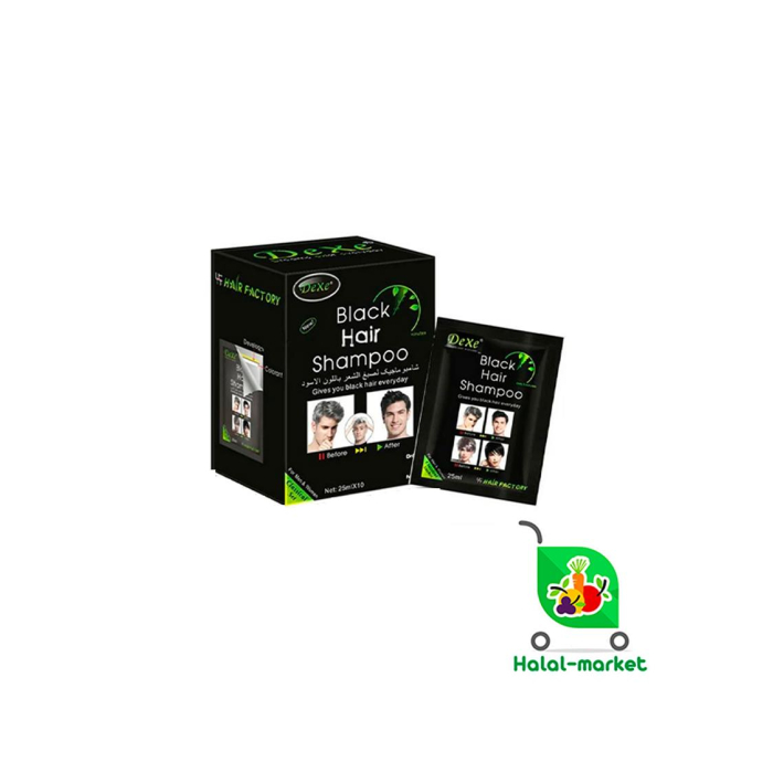 Soch bo'yog'i Shampun Qora 25ml