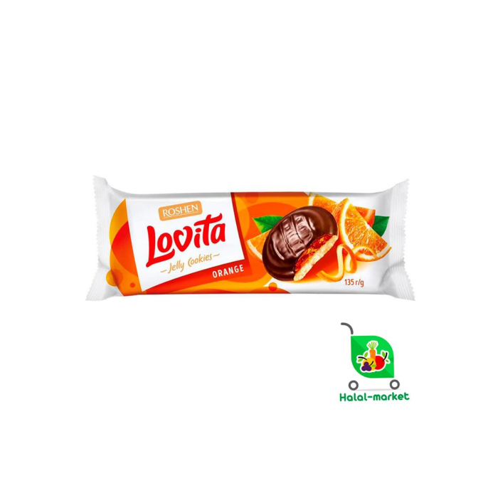 ROSHEN Печенье LOVITA Апельсин 135гр