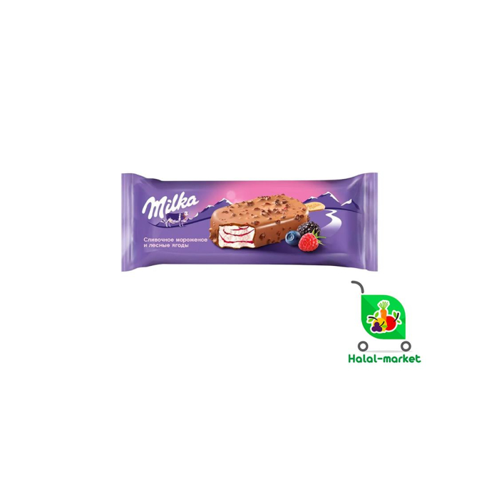 Мороженое MILKA Лесные Ягоды 64гр