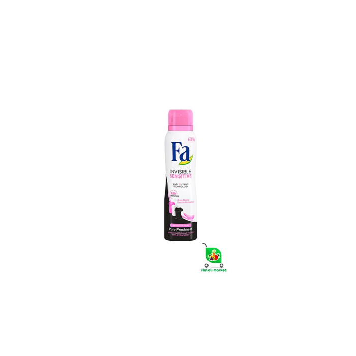 FA Invisible Sensetive 150ml dezodorant spreyi