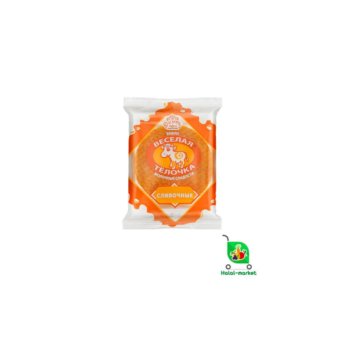 Qaymoqli Wafli Xursand Qiz 150gr