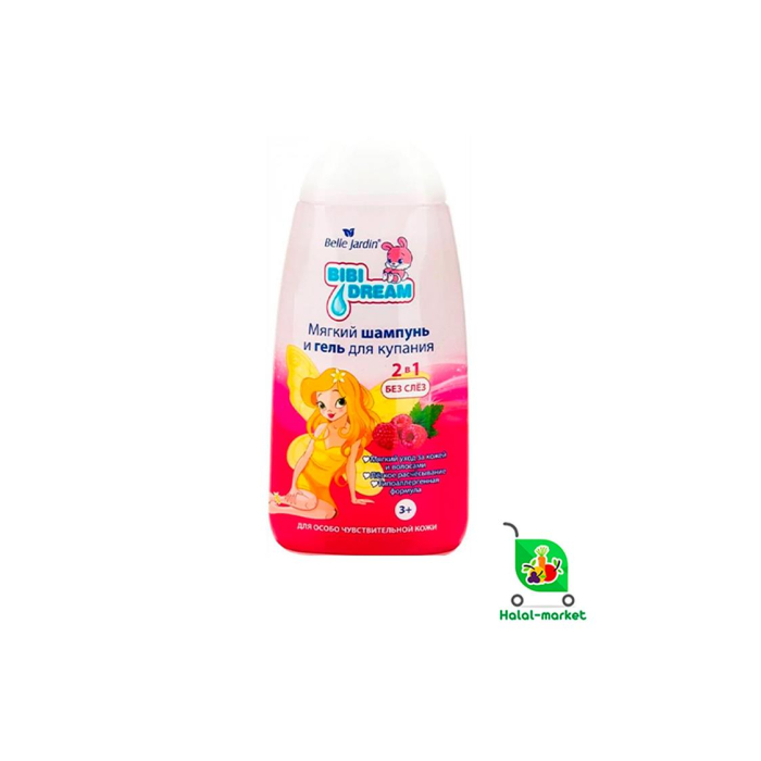BIBI DREAM 400ml bolalar uchun yumshoq shampun-gel