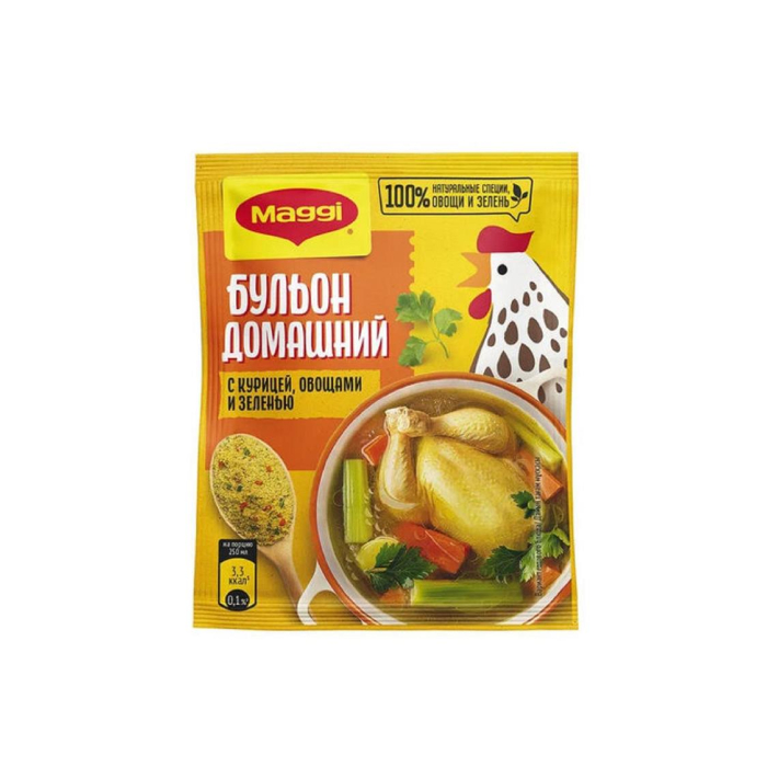 Uyda tayyorlangan tovuqli Maggi ziravori 70gr