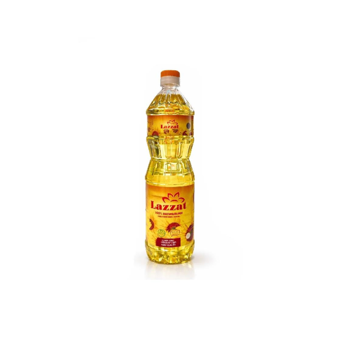 Масло подсолнечное Lazzat 1л