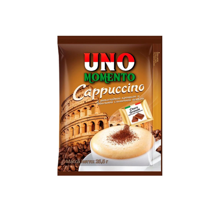 UNO MOMENTO CAPUCINO 25.5g qahvasi
