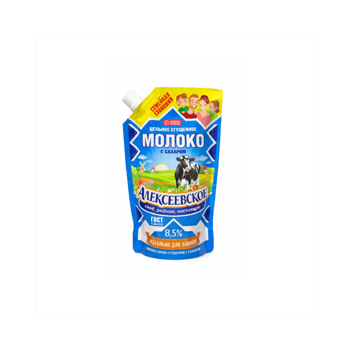 Qaynatilgan shirin qaymoq ALEXEEVSKY 650gr