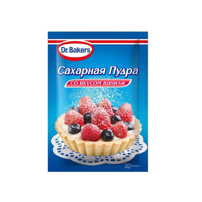 Сахарная пудра DR Bakers со вкусом ванили 60гр