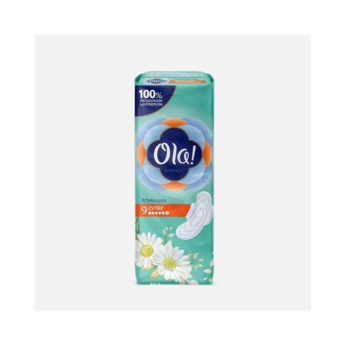 Прокладки OLA Classic Ромашка 9шт