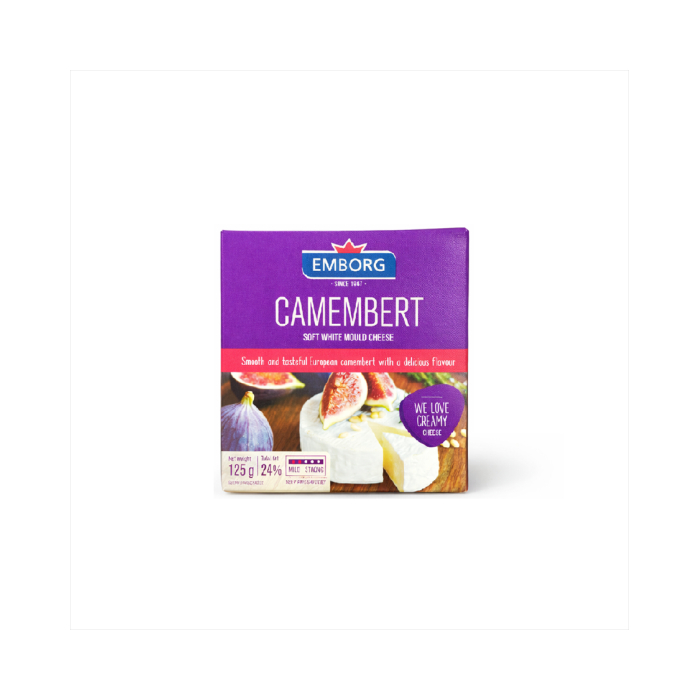 Сыр CAMEMBERT мягкий созревший 125гр