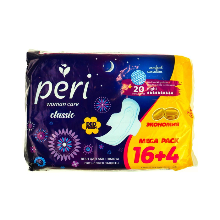 PERI CLASSIC Normal To'plam 16+4ta
