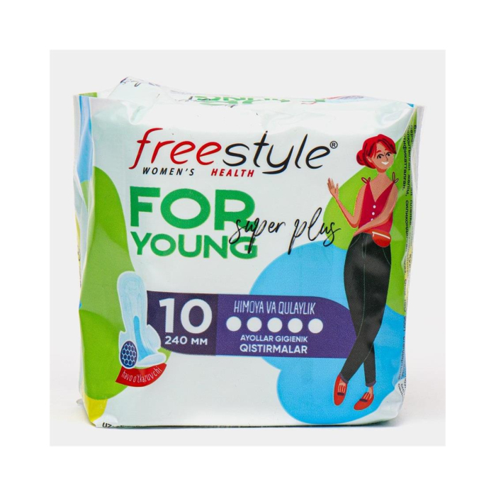 FREE STYLE YOUNG 10шт gigiena vositalari