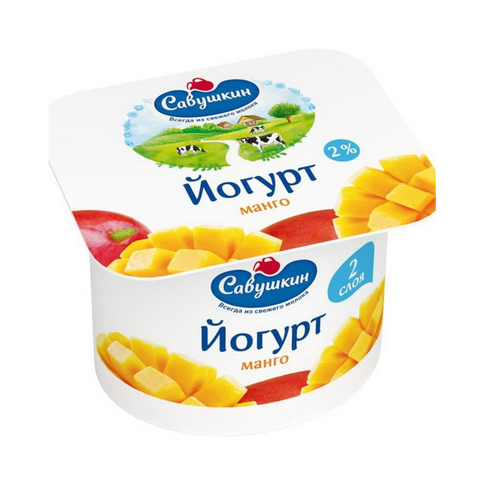 SAVUSHKIN YOGURT YENGIL Mango 120gr