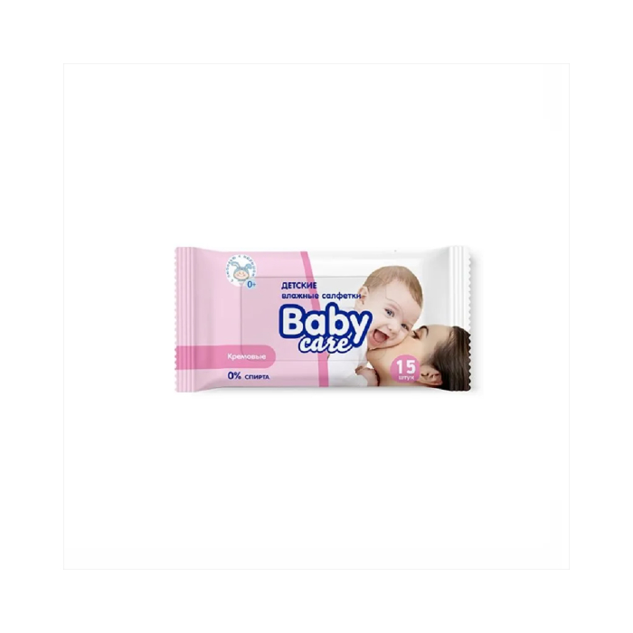 BABY CARE namli namli salfetkalar 15 dona