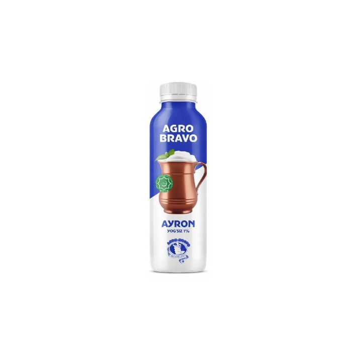 Айран AGRO BRAVO 1% 400гр