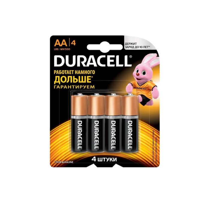 DURACELL batareyalari 4 dona (erkak)