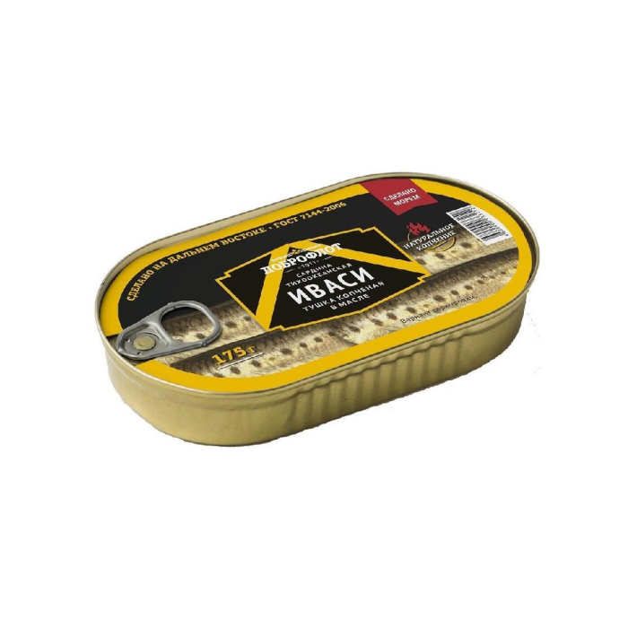 Sardina IVASI DOBROFLOT 175gr