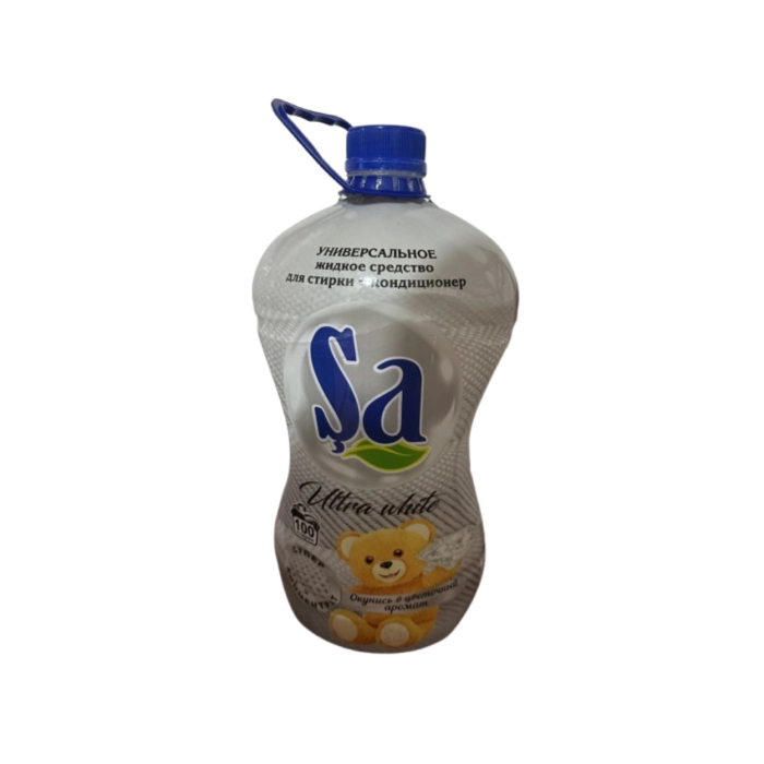 Средство для стирки+кондиционер Sa Ultra White 5 л