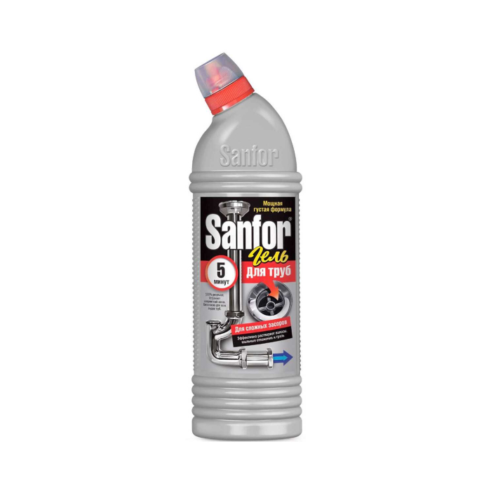 Средство для прочистки труб Sanfor 750 гр