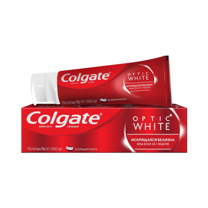 Паста зубная Colgate Optic White искрящаяся белизна 75 мл