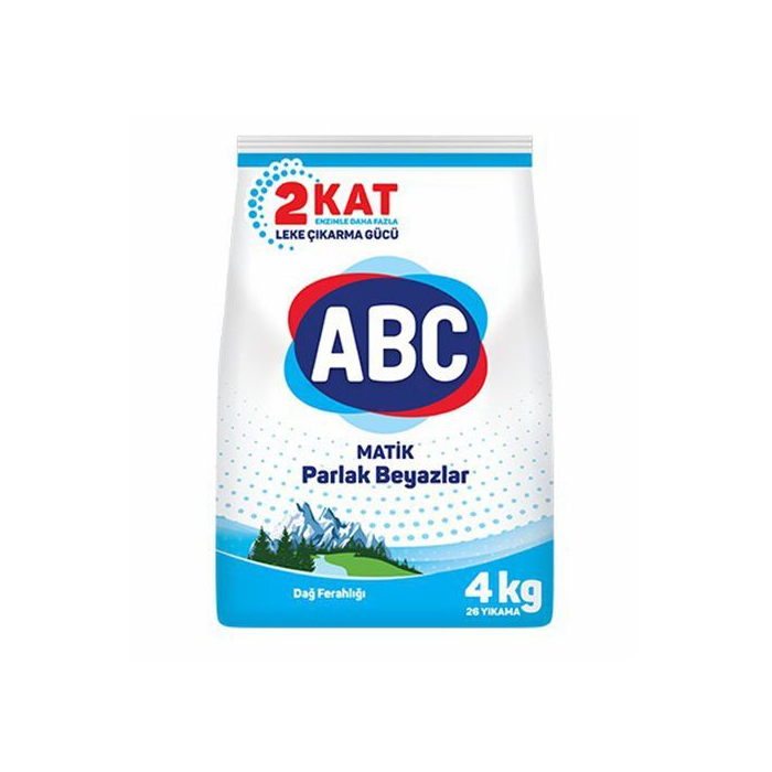 Порошок стиральный ABC горный 4 кг